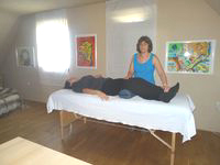 Polarity - Massage am Bein